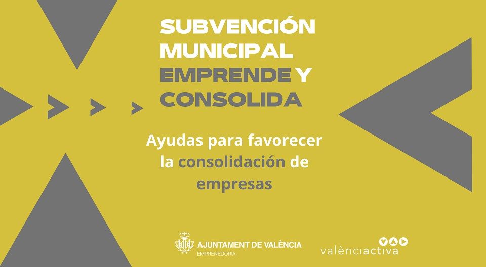 Convocatoria de subvención municipal a la consolidación empresarial 